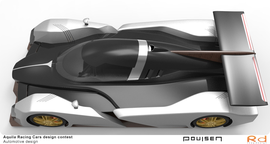 Car styling and race car design of Aquila Adamo – Design competition by Roug Design and Torben Nyegaard Poulsen, Danish automotive and motorsport concept.