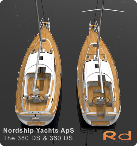 Nordship yachts, lars roug, båddesign, 3d modellering, yachtdesign, formgivning
