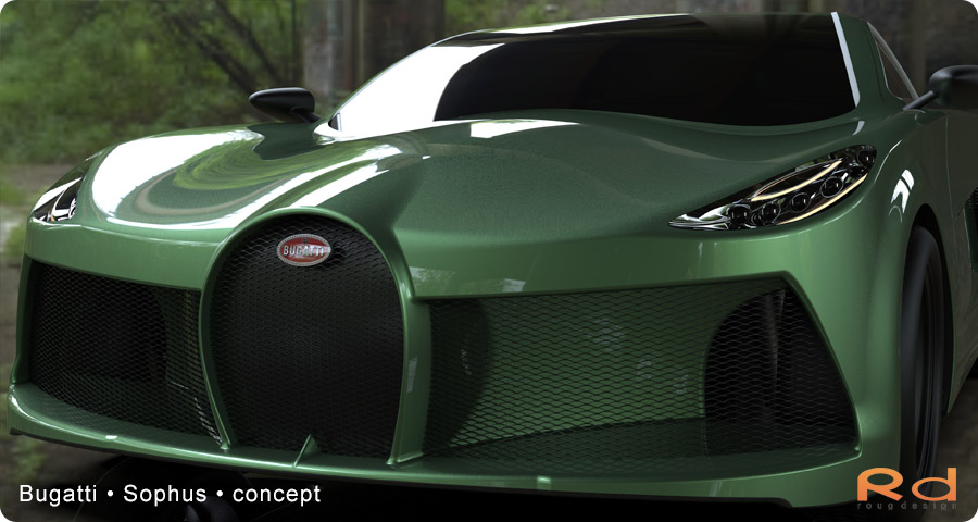 bugatti design koncept